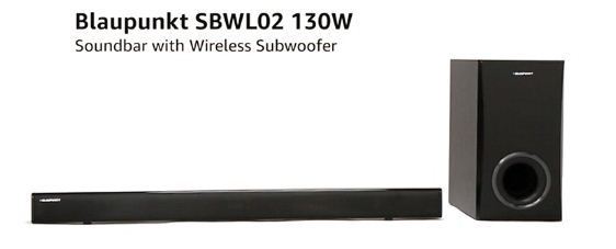 Blaupunkt SBWL02 130w wireless soundbar