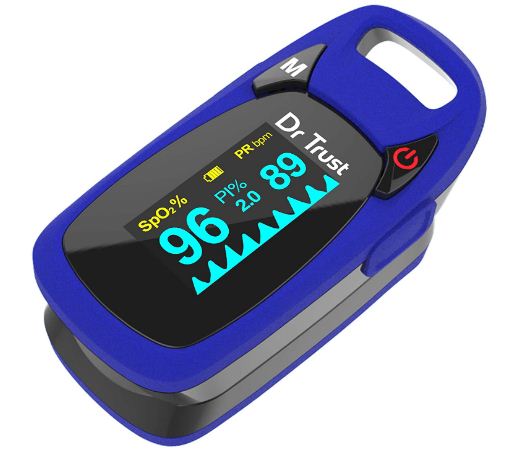Dr trust fingertip pulse oximeter | best covid gadgets