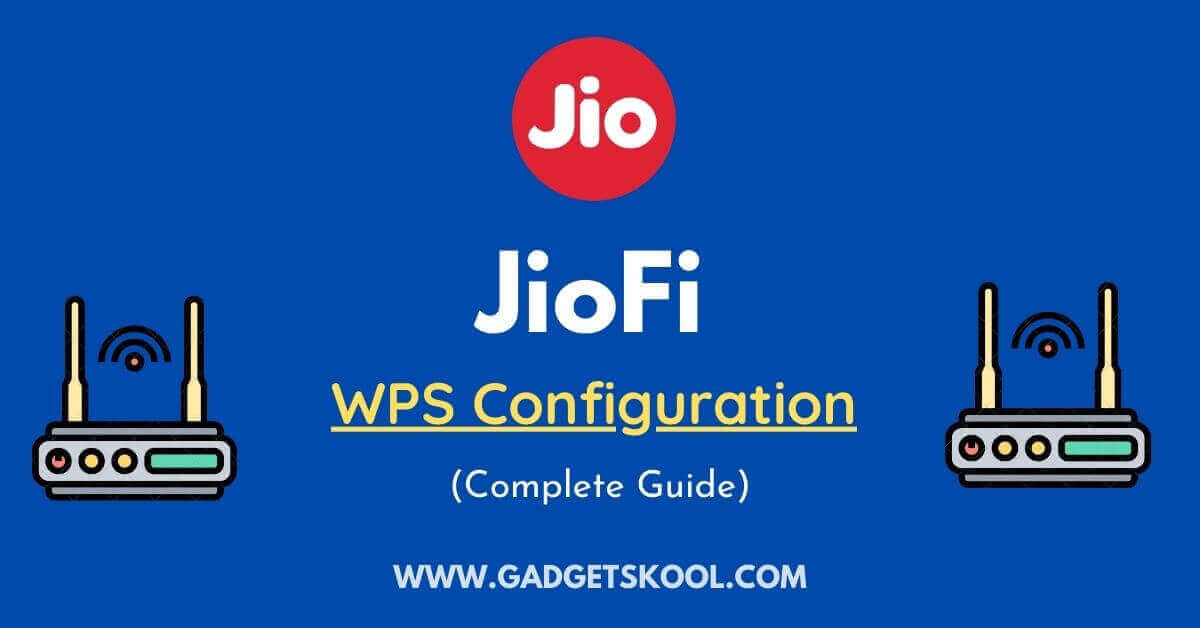what is wps in jiofi | Jiofi wps configuration setup