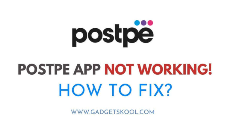 PostPe App Not Working Solutions