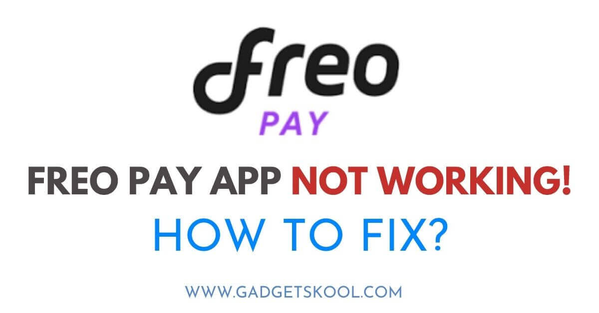 freo pay app not working solutions