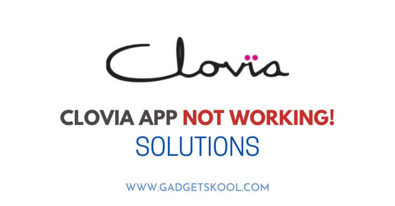 clovia app not working fix