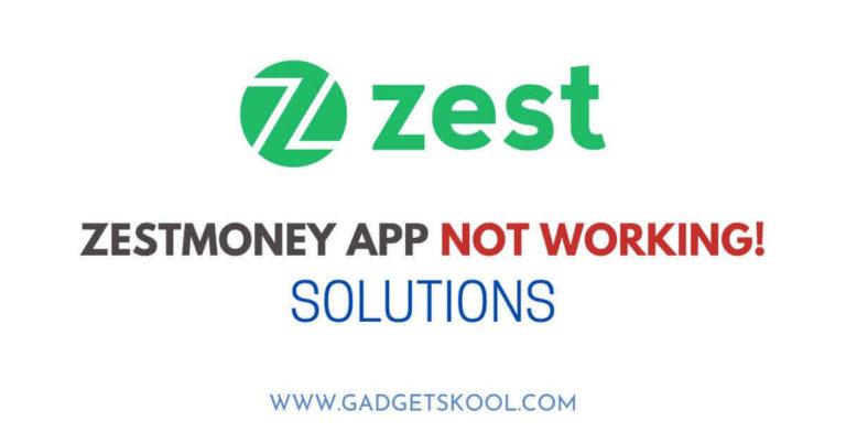 zestmoney app not working on Android