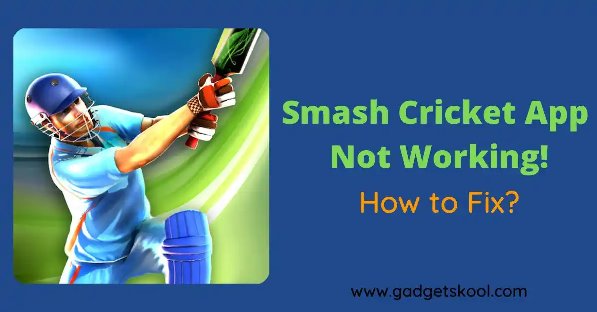 smash cricket app not working solutions