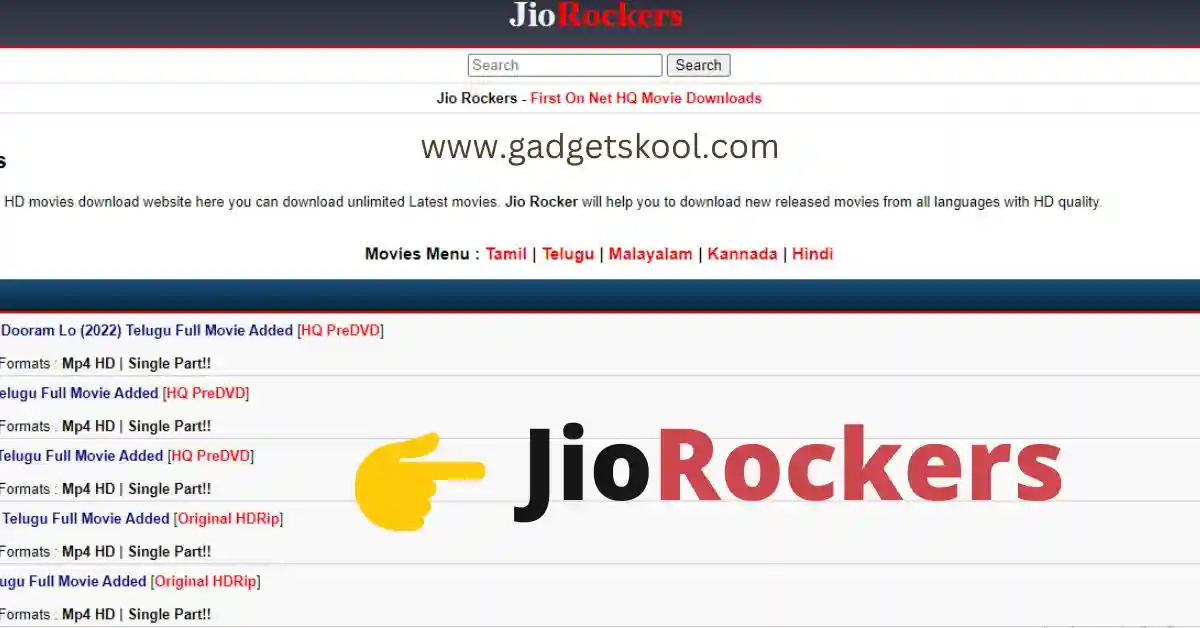 jiorockers free HD movie downloads