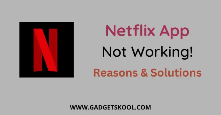 netflix app not working solutions