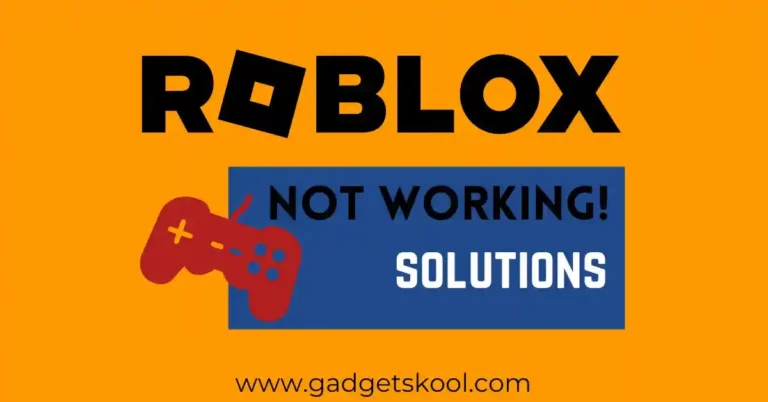 roblox game app not working solutions