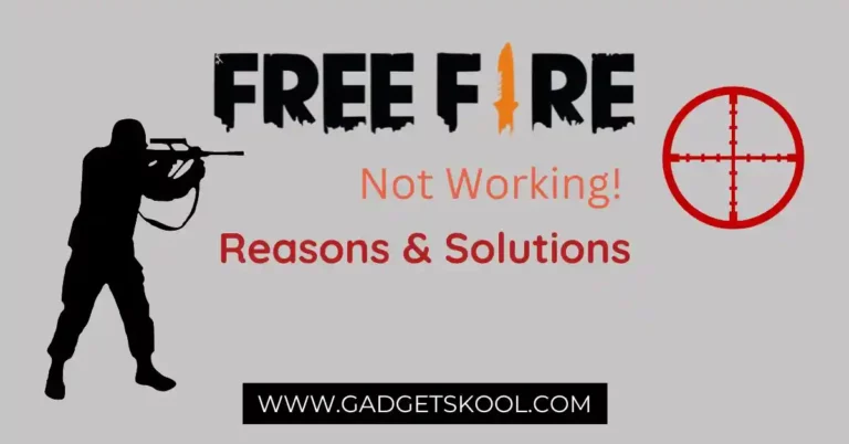 free fire game not working today solutions