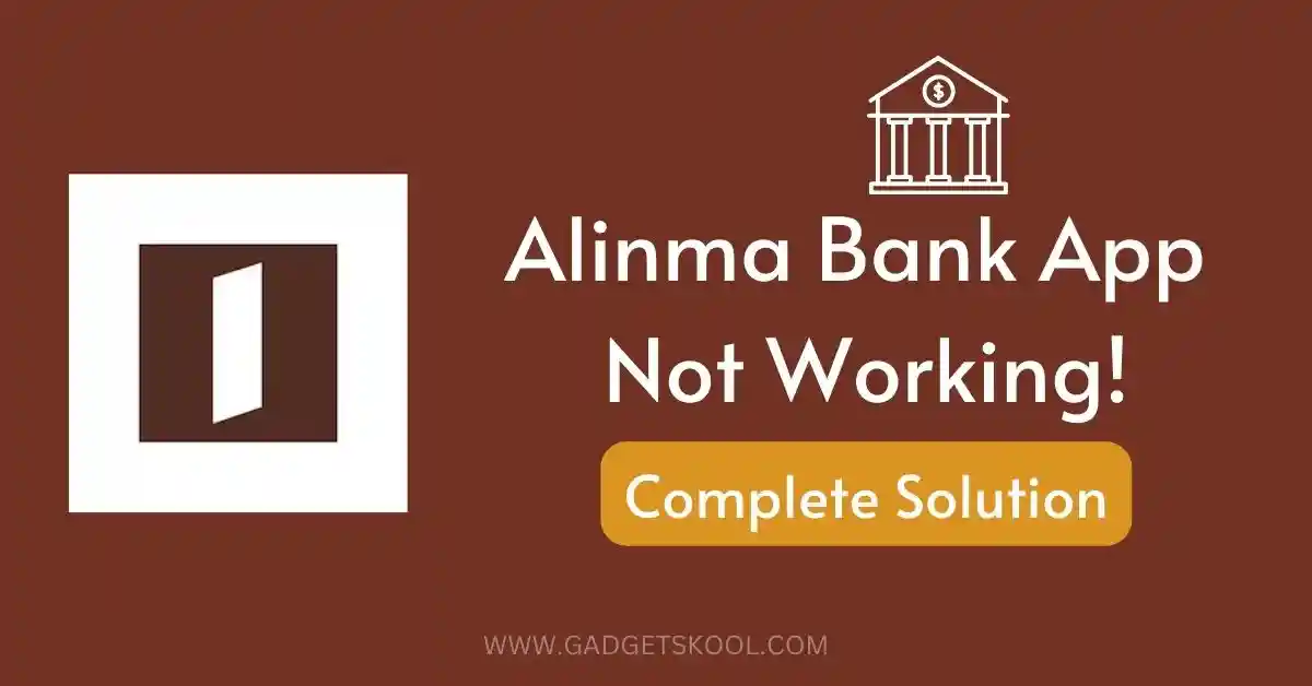 Alinma bank app not working solution