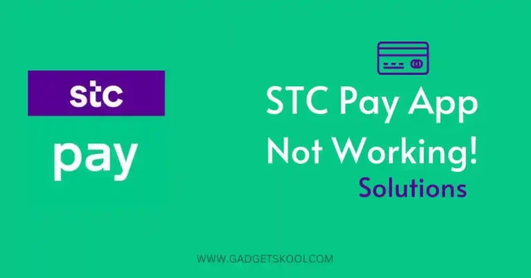 STC pay app not working solutions