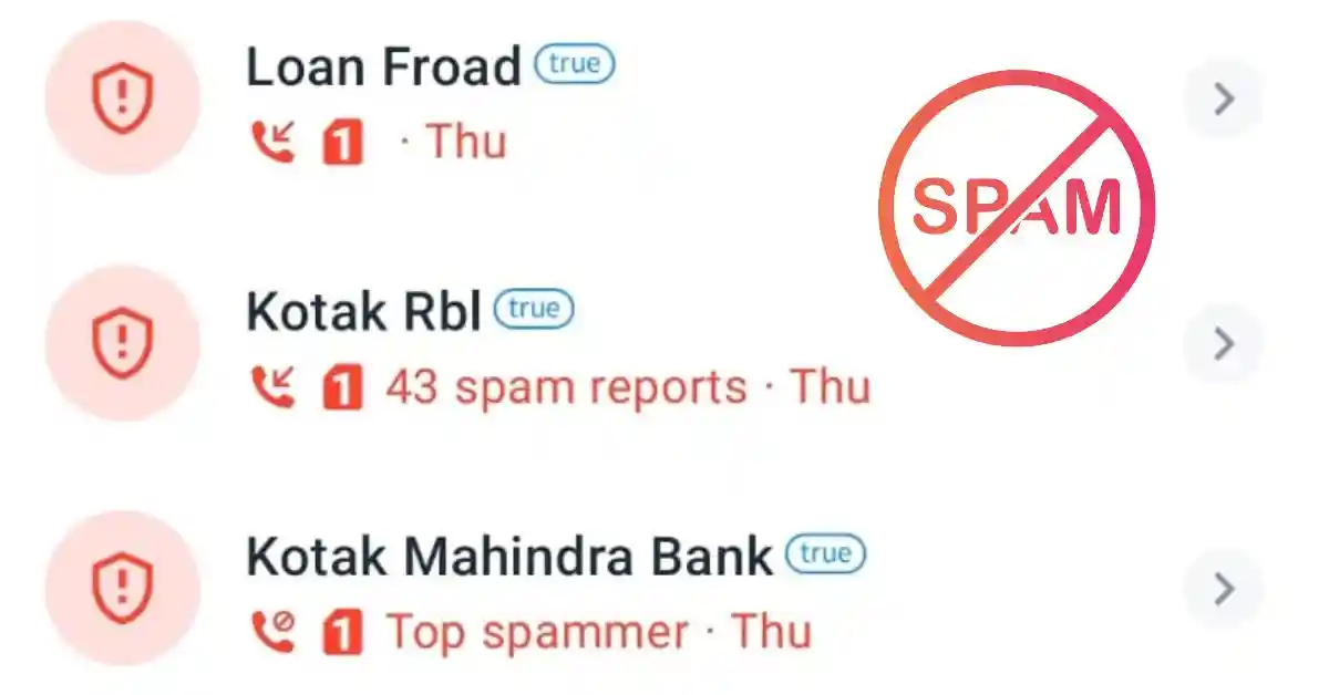 Truecaller spammers