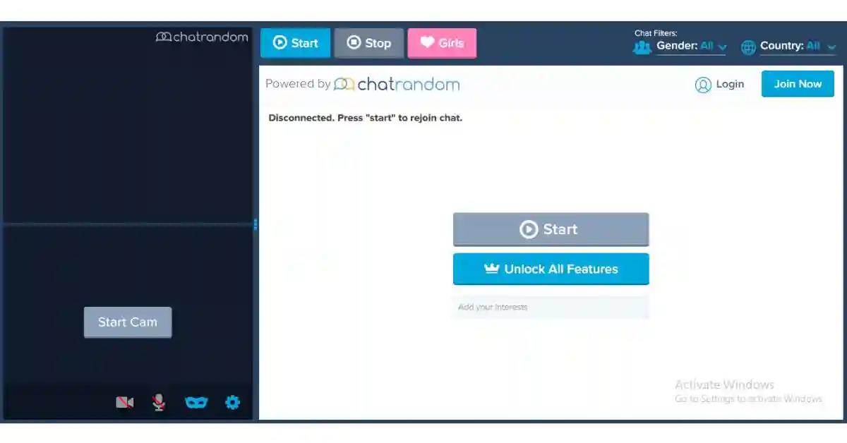 Chatrandom video chat app like Omegle