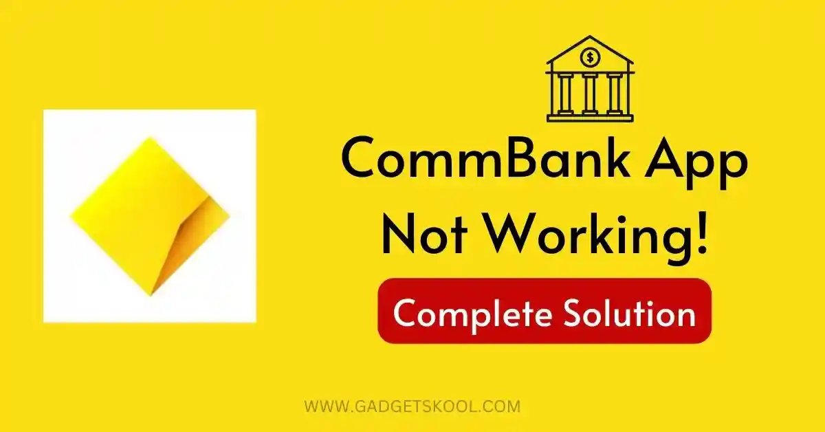 Commbank app not working solution